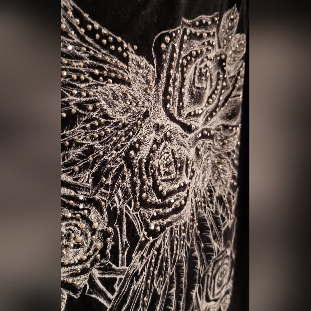 Embellished Teamster Horsemen Top